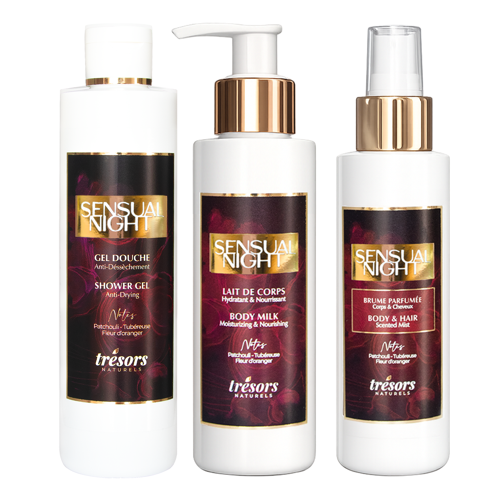 Pack douche Sensual Night