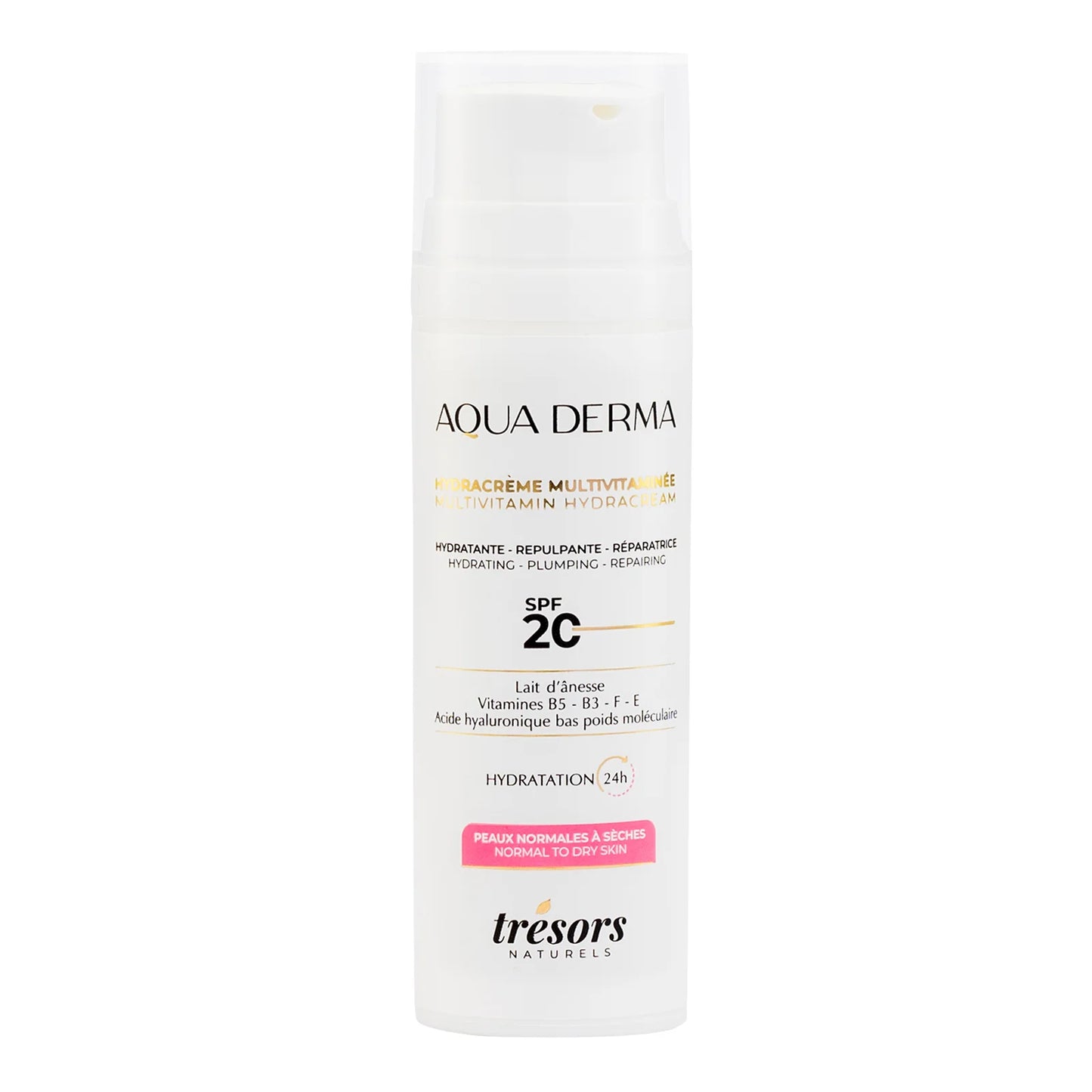 Hydracrème multivitaminée SPF20 AQUADERMA Peaux normales à sèches