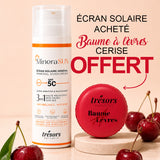 Écran solaire minéral SPF50 + Baume Cerise OFFERT