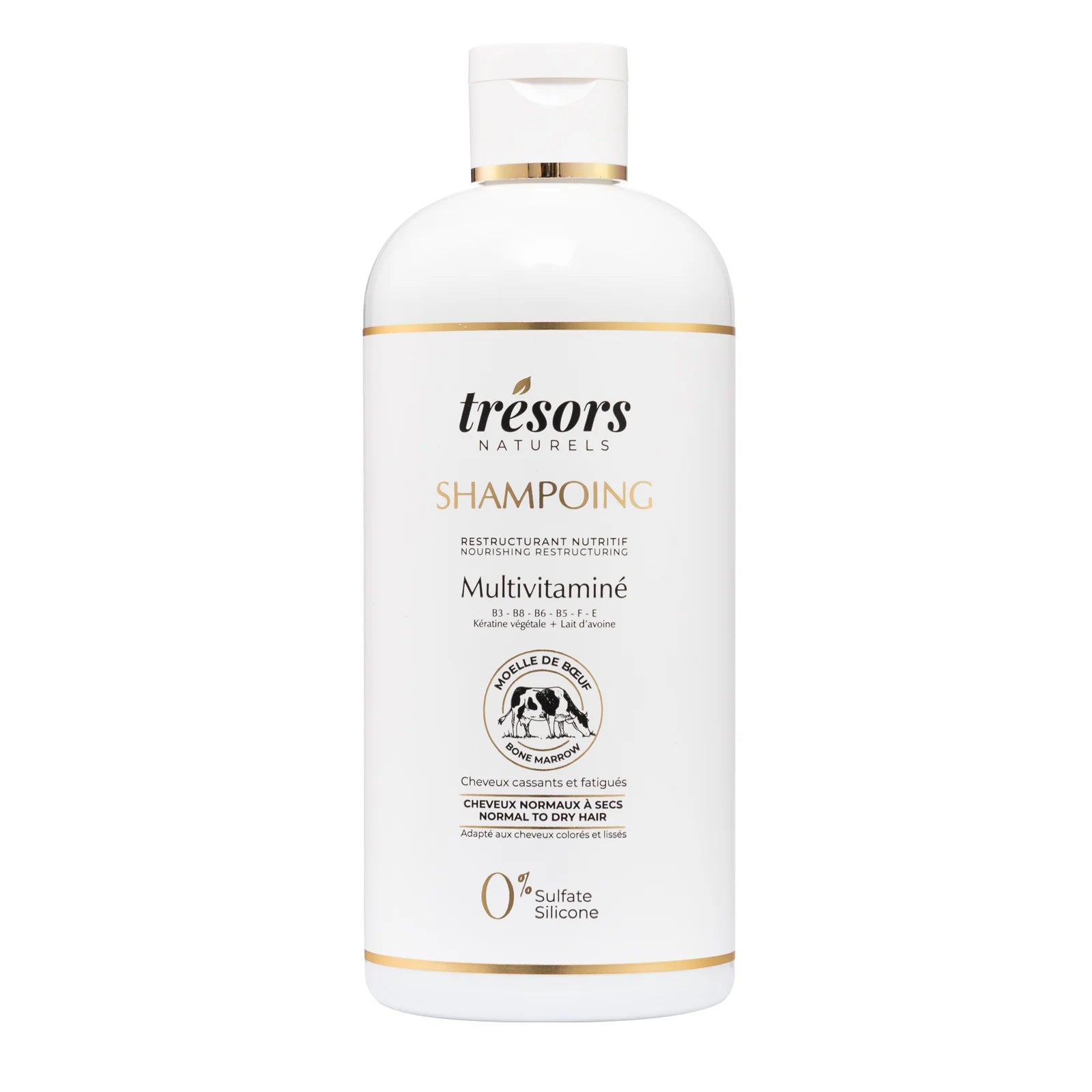 Shampoing multivitaminé moelle de bœuf