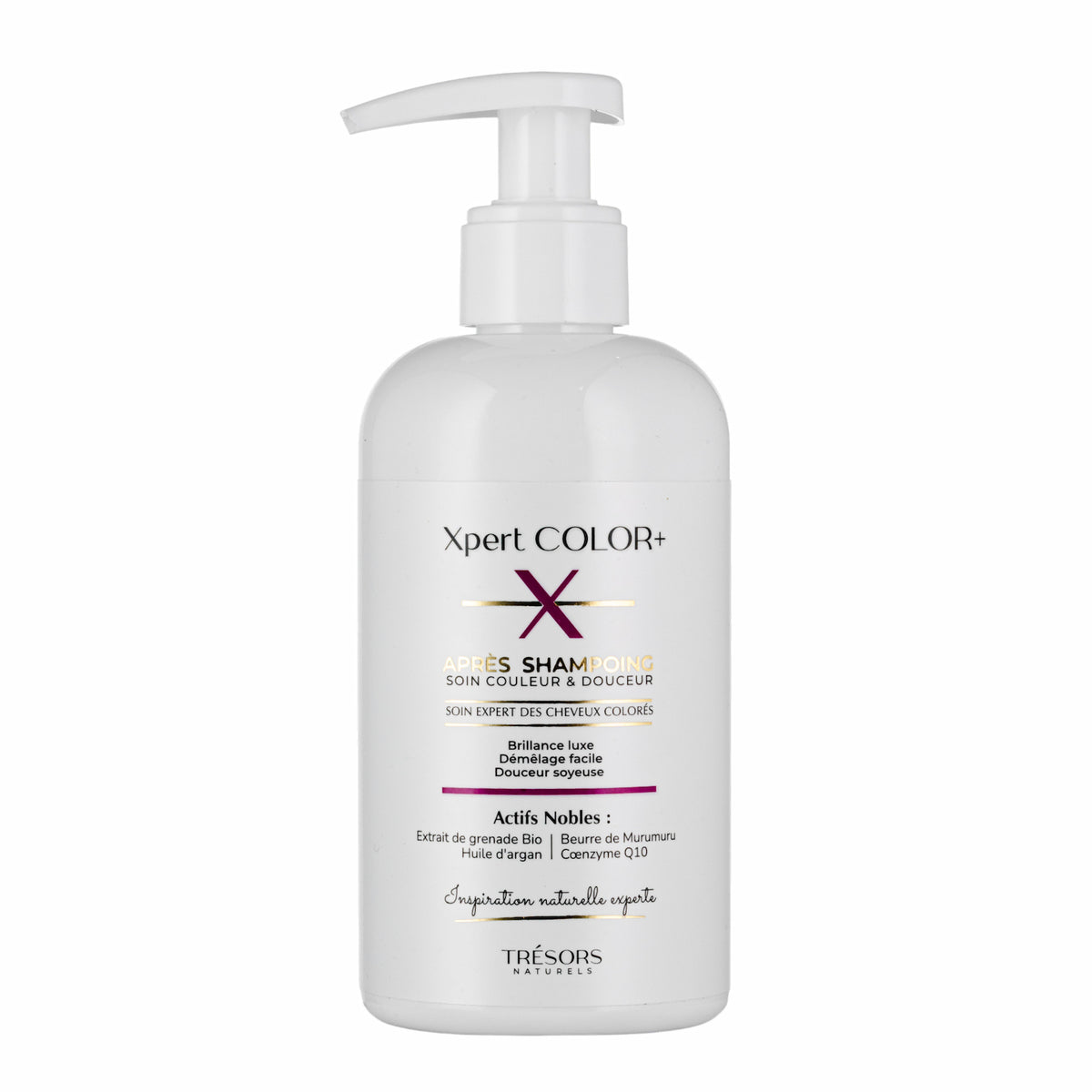 L’Après-Shampoing XPERT COLOR+ 250ml trésors naturels face