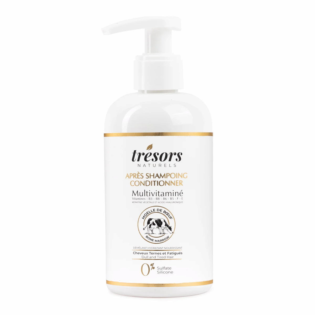 àpres champoing multivitminé trésors naturels pour cheveux ternes et fatigués 200ml face