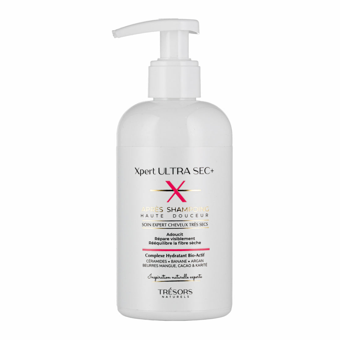 Après-Shampoing XPERT ULTRA SEC+ trésors naturels 250ml face