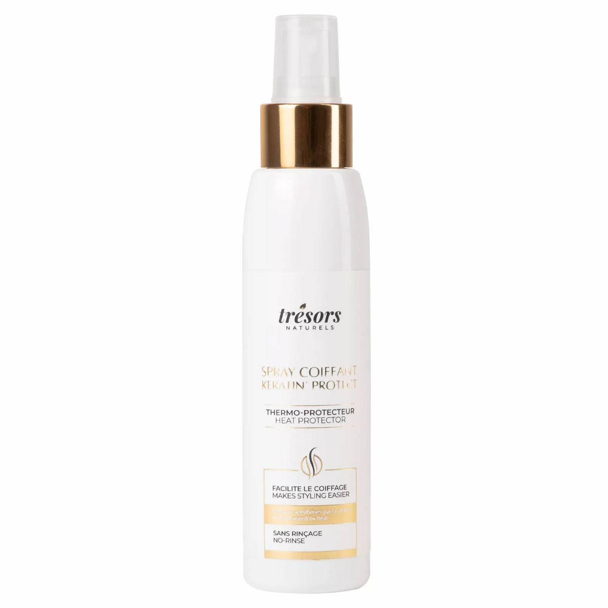 spray coiffant thermoprotecteur facilite le coiffage et protège face 110ml