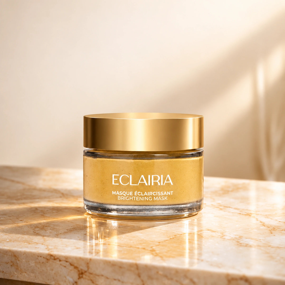 masque éclaircissant ECLAIRIA un soin conçu pour les peaux ternes 110ml trésors naturels shooting