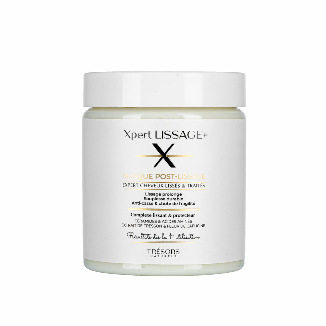 masque Post-Lissage XPERT LISSAGE+ 250ml trésors naturel face