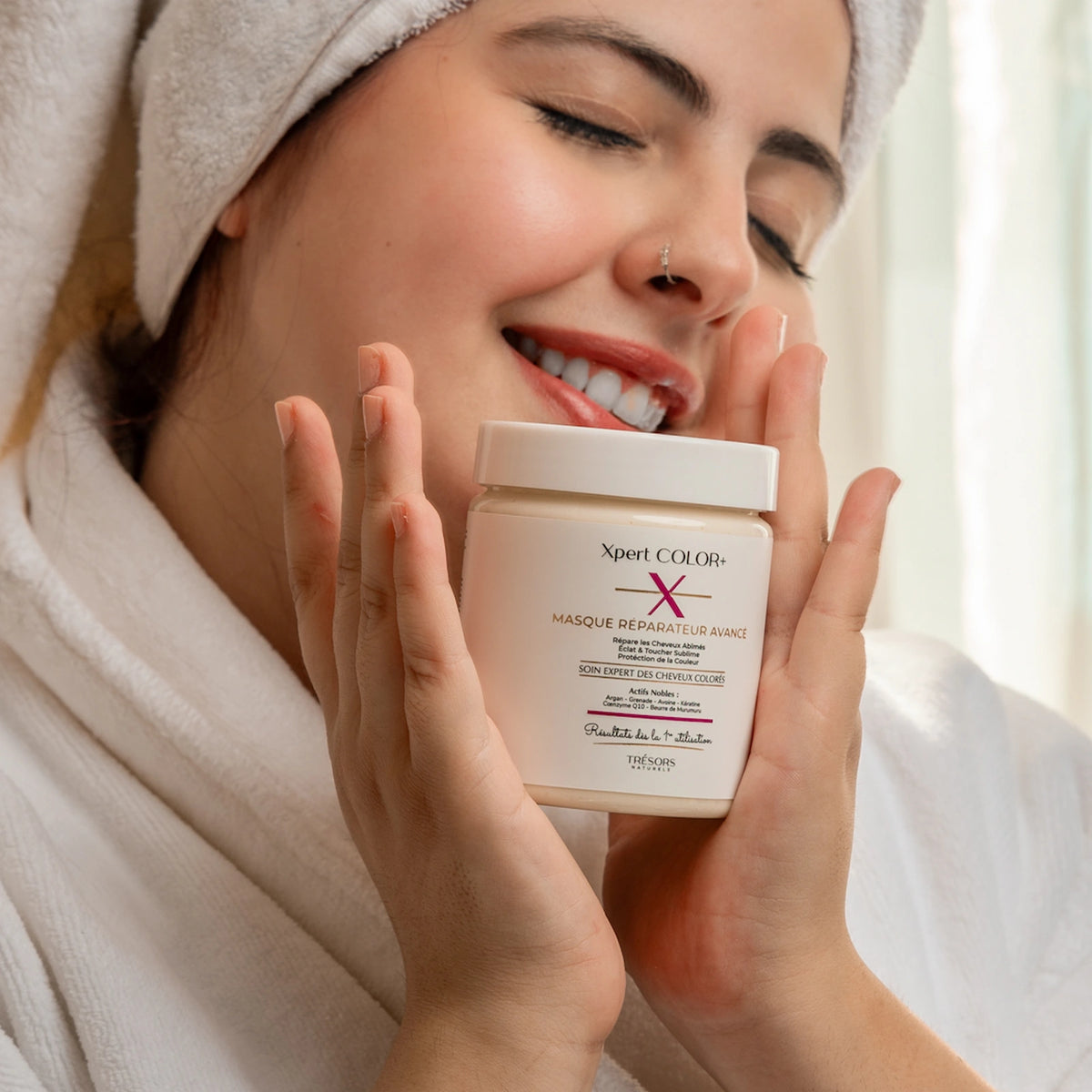 Masque Réparateur Avancé XPERT COLOR+ 250ml trésors naturels shooting