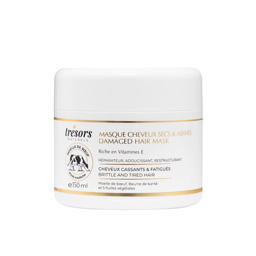 Masque cheveux secs moelle de bœuf