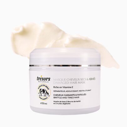 Masque cheveux secs et abîmés moelle de bœuf
