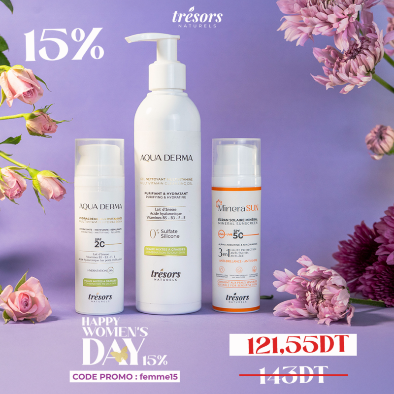 Offrez à votre peau mixte à grasse un soin complet et protecteur🌸