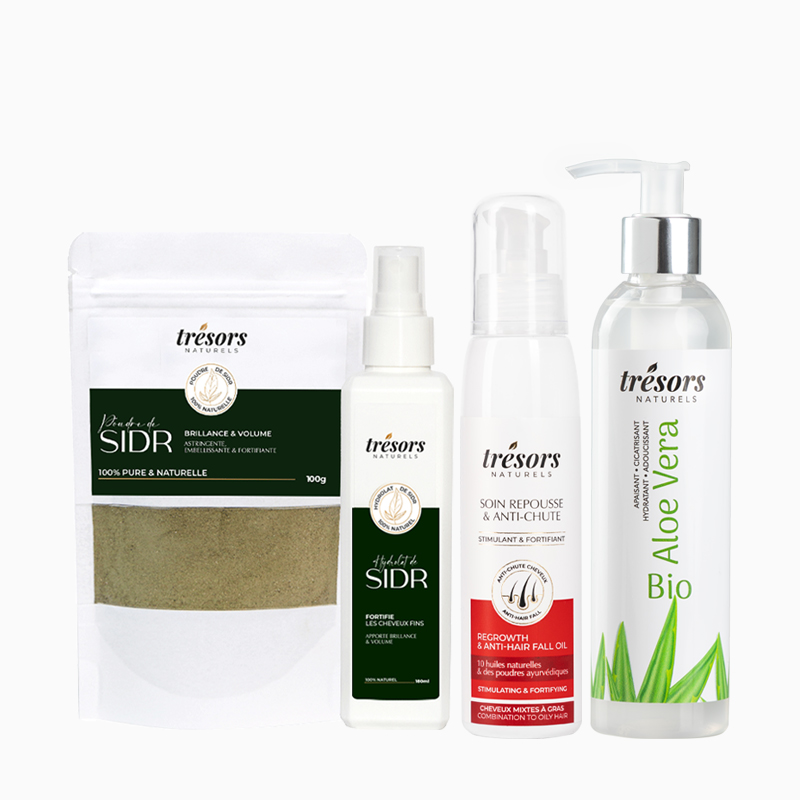 Routine Experte : Sidr, Aloe Vera & Soin Repousse