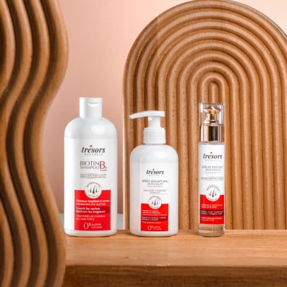 pack anti chute cheveux tunisie biotine serum shampoing apres shampoing densite repousse cheveux